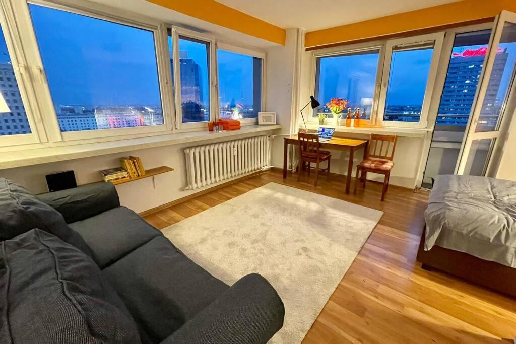 Apartamento Orange Metro Fast Wifi 1Gbs Big Tv Hbo Appletv Varsovia Exterior foto