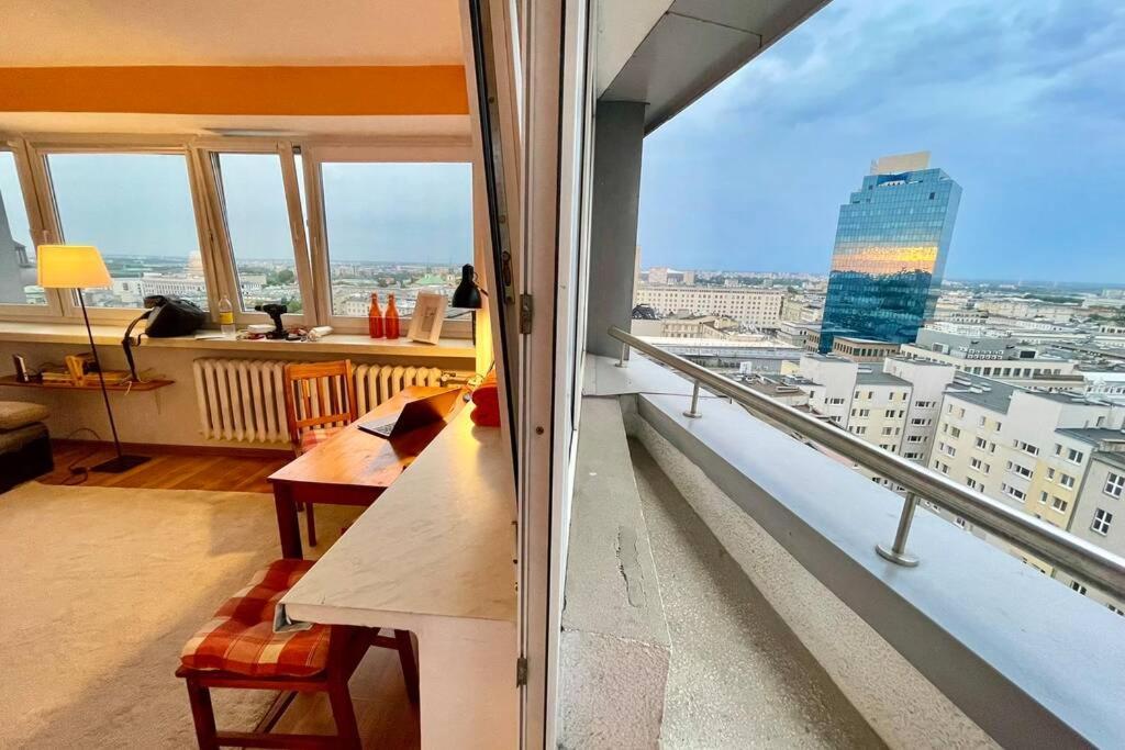 Apartamento Orange Metro Fast Wifi 1Gbs Big Tv Hbo Appletv Varsovia Exterior foto