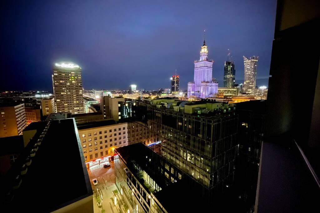 Apartamento Orange Metro Fast Wifi 1Gbs Big Tv Hbo Appletv Varsovia Exterior foto