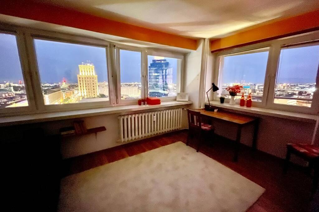 Apartamento Orange Metro Fast Wifi 1Gbs Big Tv Hbo Appletv Varsovia Exterior foto